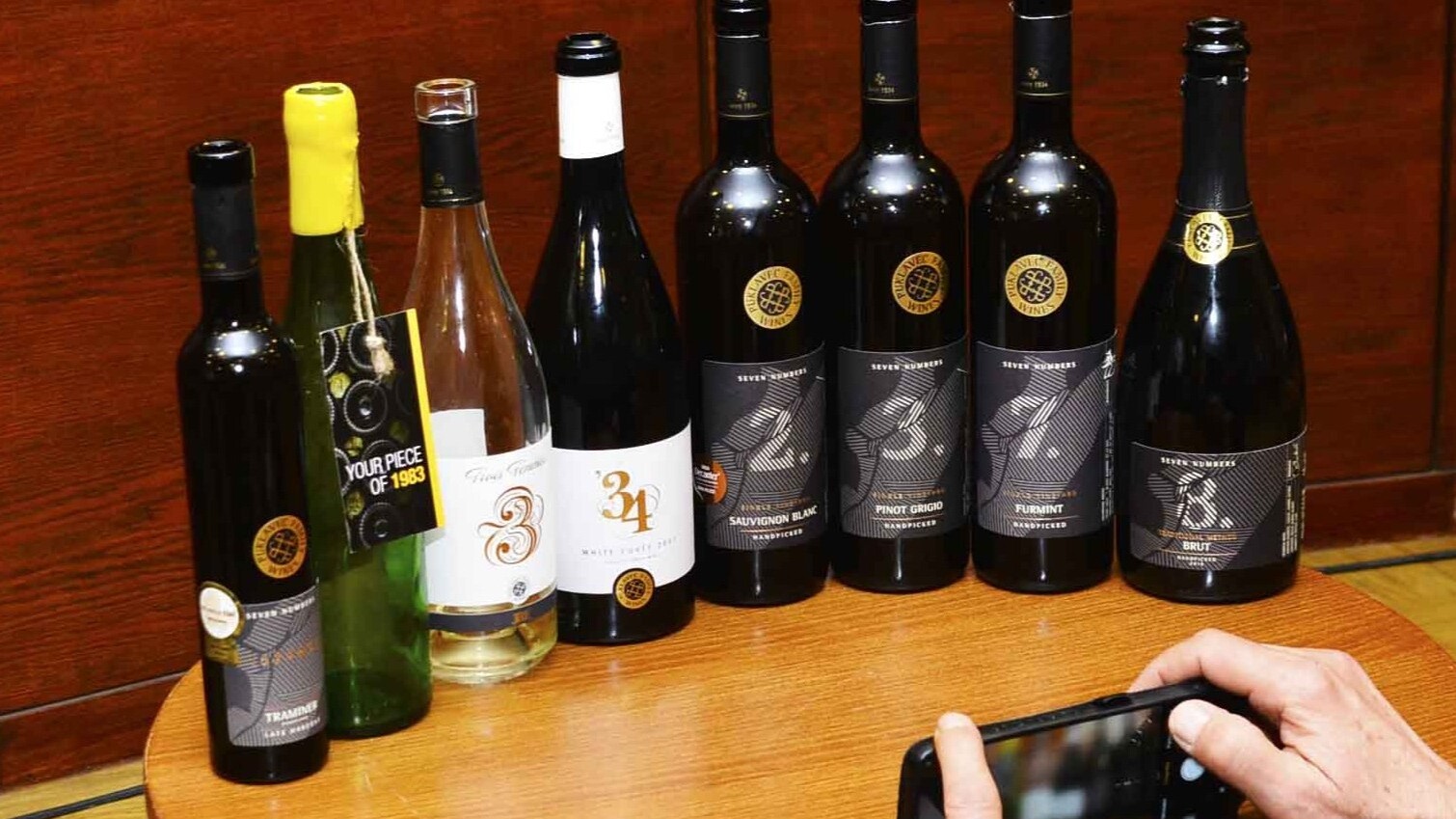 Puklavec Family Wines winery from Ormož 'across the border' presented wines from harvests between 2024 and 1983 