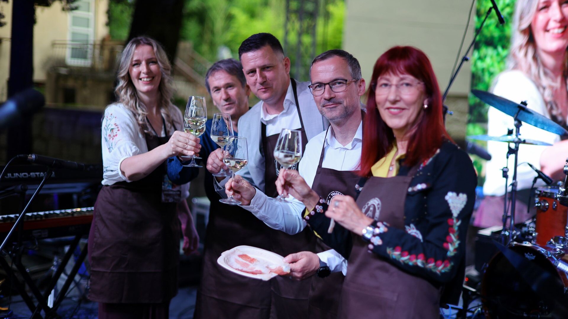 Two days of Dalmatian Prosciutto and Wine in Vrgorac! Delicacies were also presented by Parma, Kras, Drniš, and Istria