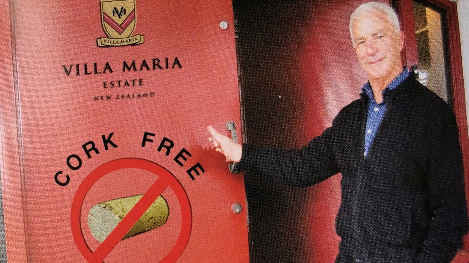 George Fistonich, New Zealand winemaker of Croatian descent, was the first in the world to stop using cork stoppers