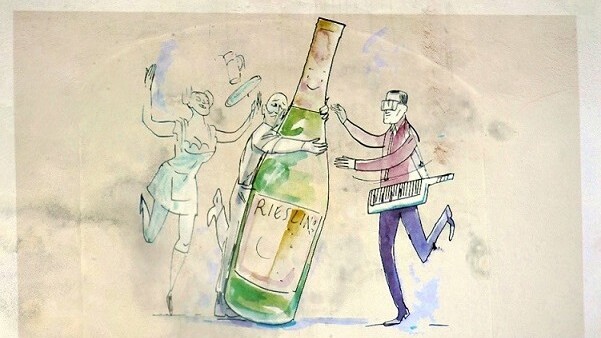 Man divides, Riesling unites! An 18th-century winery split into three in the 19th century and in the 21st it has a single owner again