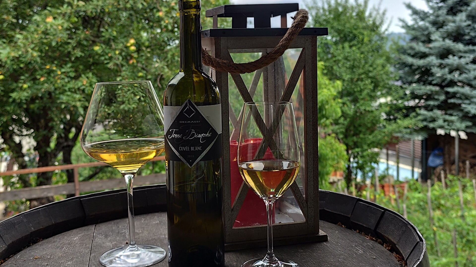 The Degrassi Terre Bianche Cuvée Blanc 2018 remains an outstanding wine to this day! It is worth every one of the 18 euros 